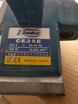 Cepillo eléctrico Virutex CE35E
