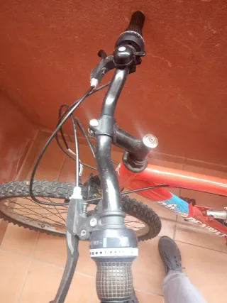 Bicicleta infantil DENBIKE roja