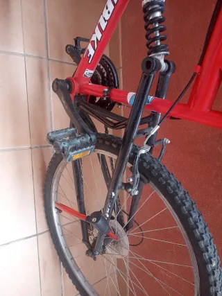 Bicicleta infantil DENBIKE roja