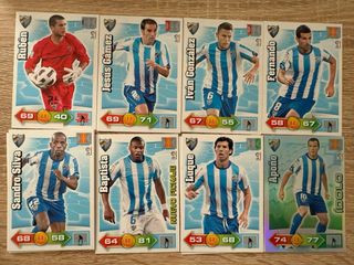 Málaga Adrenalyn 10-11 Cromos Fútbol