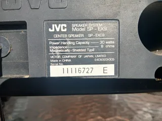 Equipo de música JVC CA-D85TR