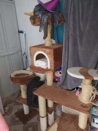 Rascador grande para gatos