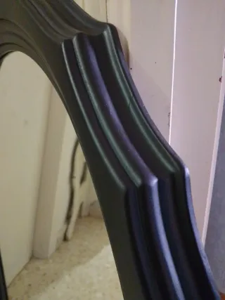 Espejo Ovalado Negro muy elegante