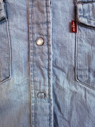 Camisa azul cielo vaquera mujer LEVIS talla S