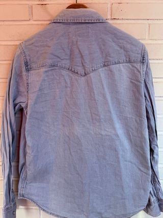 Camisa azul cielo vaquera mujer LEVIS talla S