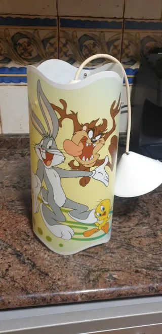 Lámpara infantil Looney Tunes