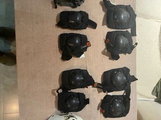 Casco y protecciones skate/bicicleta