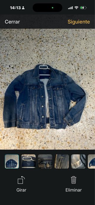 Chaqueta tejana Gap Kids Talla XS