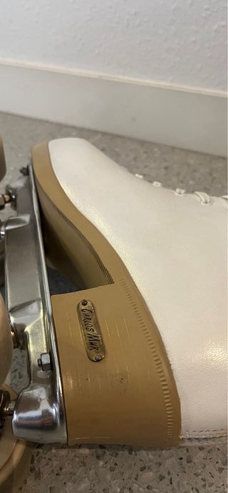 Patines Artísticos Blancos Carlos Mur Talla 36-37