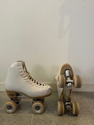 Patines Artísticos Blancos Carlos Mur Talla 36-37