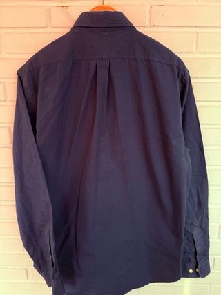 Camisa azul marino RALPH LAUREN talla L SLIM