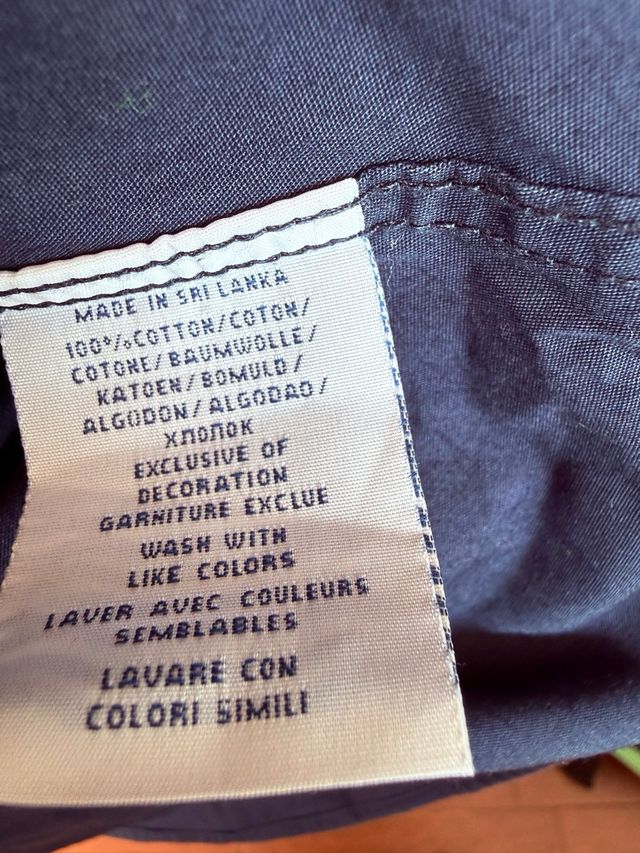 Camisa azul marino RALPH LAUREN talla L SLIM