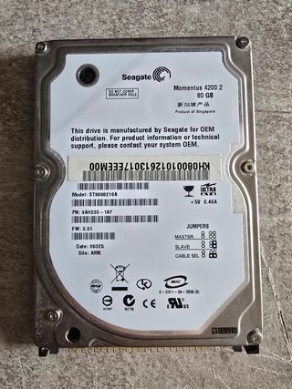 HDD Seagate Momentus 4200.2 80GB