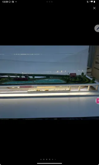 Maqueta Tren Escala N de 3 Niveles.