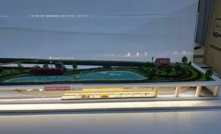 Maqueta Tren Escala N de 3 Niveles.