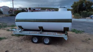 Cuba de agua para transporte