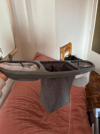 Cuna colecho Joie Roomie Glide gris