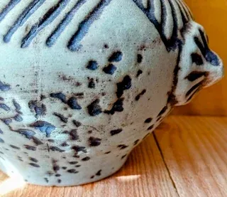 Jasba  Keramik  155 16   W.Germany vaso "Nimrod" 6