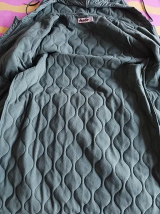 Parka Danefae verde trapuntato