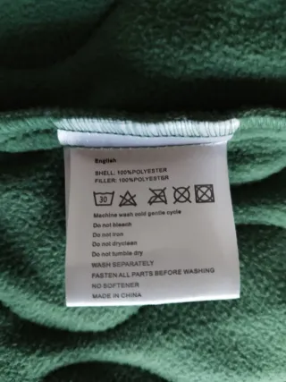 Parka Danefae verde trapuntato