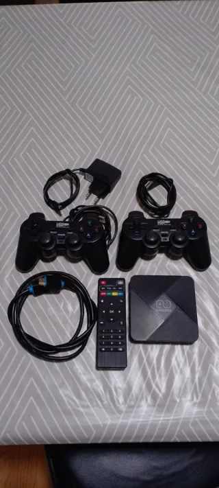 Consola Retro 2 Mandos + Mando + Cables