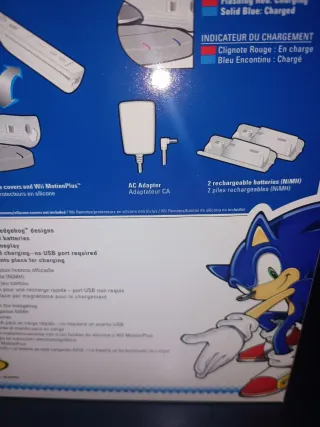 Sonic The Hedgehog 20th Anniv. Charge Wii