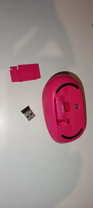 Ratón Microsoft Inalámbrico 2.4GHz Rosa