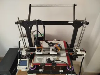 Impresora 3D Doble Extrusor Independiente