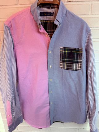 Camisa rayas y cuadros RALPH LAUREN talla M