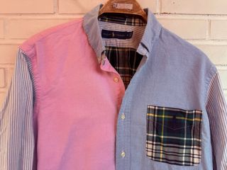 Camisa rayas y cuadros RALPH LAUREN talla M