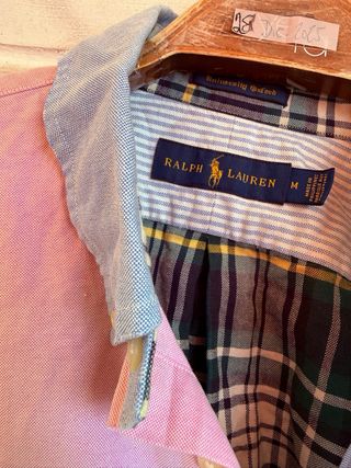 Camisa rayas y cuadros RALPH LAUREN talla M