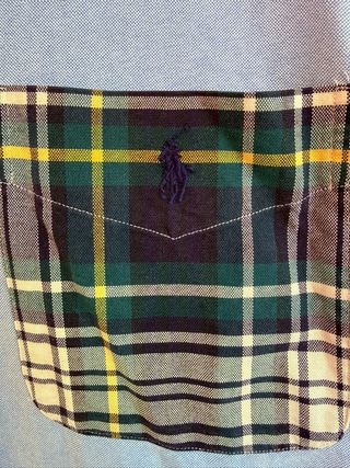 Camisa rayas y cuadros RALPH LAUREN talla M