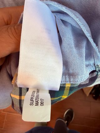 Camisa rayas y cuadros RALPH LAUREN talla M