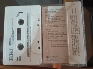 3 Cassettes Barricada: La Araña, No Hay Tregua