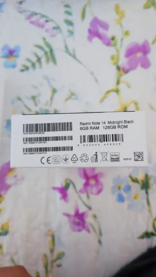 Xiaomi Redmi Note 14 Negro