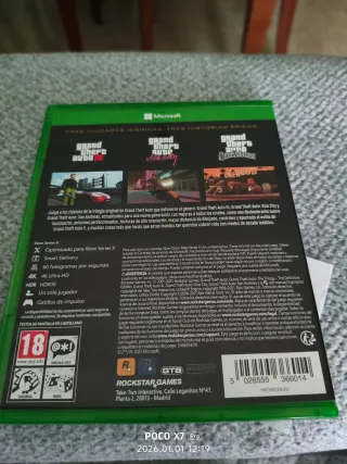 GTA Trilogy Definitive Edition Xbox