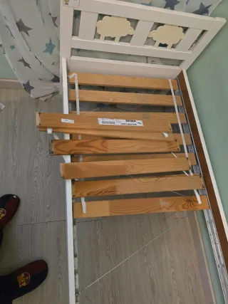 Cama infantil 1.60m x 77.5cm se da sin colchon