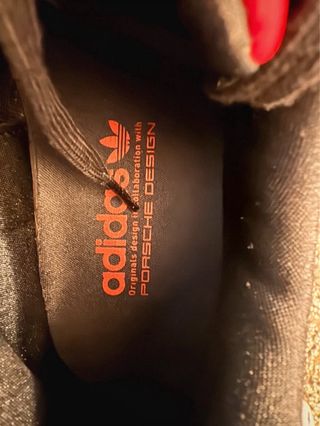 Adidas Porsche Design Sneakers Nero Rosso