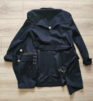 Gabardina Guess Negra Mujer