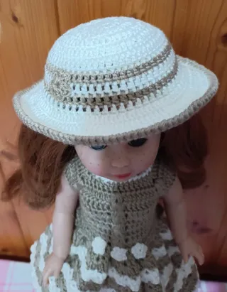 Conjunto Nancy: Vestido, Sombrero y Botas