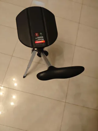 Bastón Silla Plegable 2 en 1 Negro