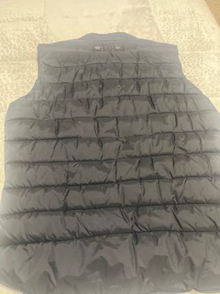 Chaleco acolchado Blend hombre negro