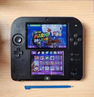 Nintendo 2DS Azul y Negra
