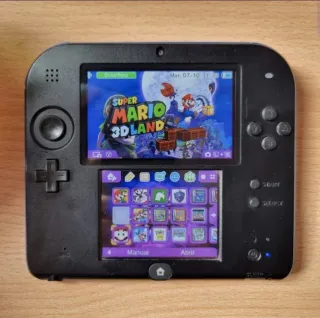 Nintendo 2DS Azul y Negra