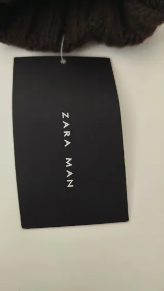 Guantes Zara Hombre Marrón Nuevos