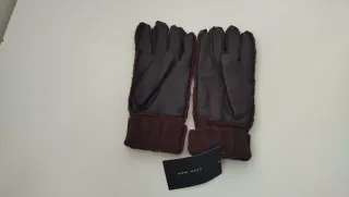 Guantes Zara Hombre Marrón Nuevos