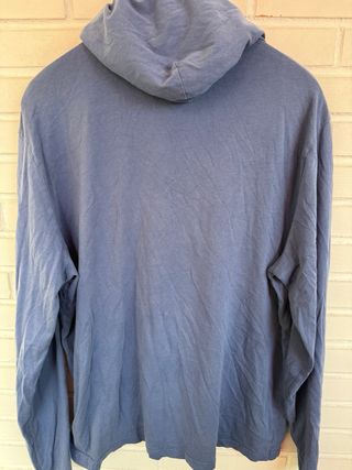 Sudadera fina azul capucha RALPH LAUREN talla L