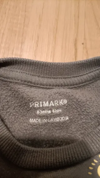Tutina Primark 0-3 mesi Dinosauri