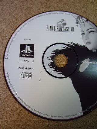Final Fantasy VIII Disco 4 PAL PlayStation