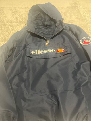 Chubasquero ellesse azul hombre